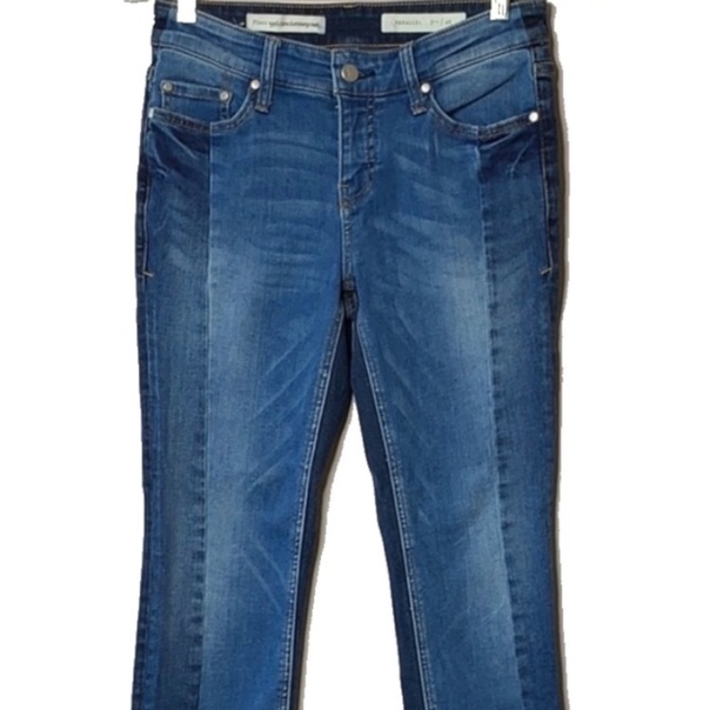 Anthropologie Parallel raw,cropped designer denim